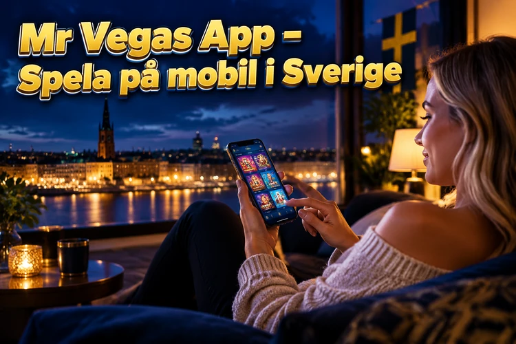 Mr Vegas App - Spela på mobil i Sverige