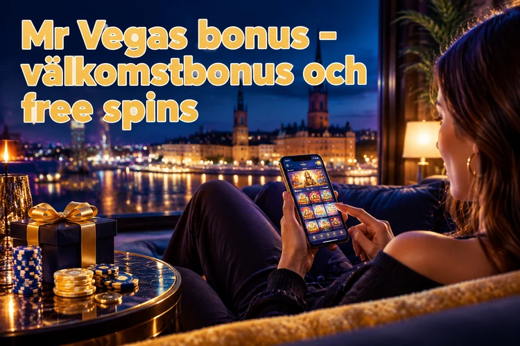Mr Vegas bonus - välkomstbonus och free spins