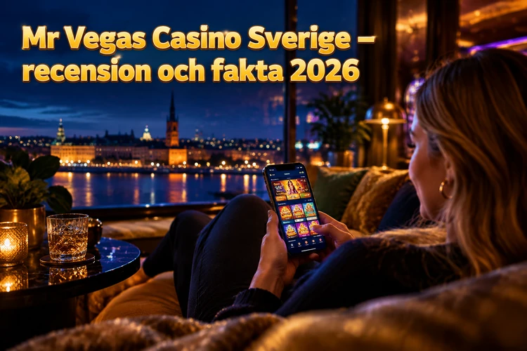 Mr Vegas Casino Sverige - recension och fakta 2026
