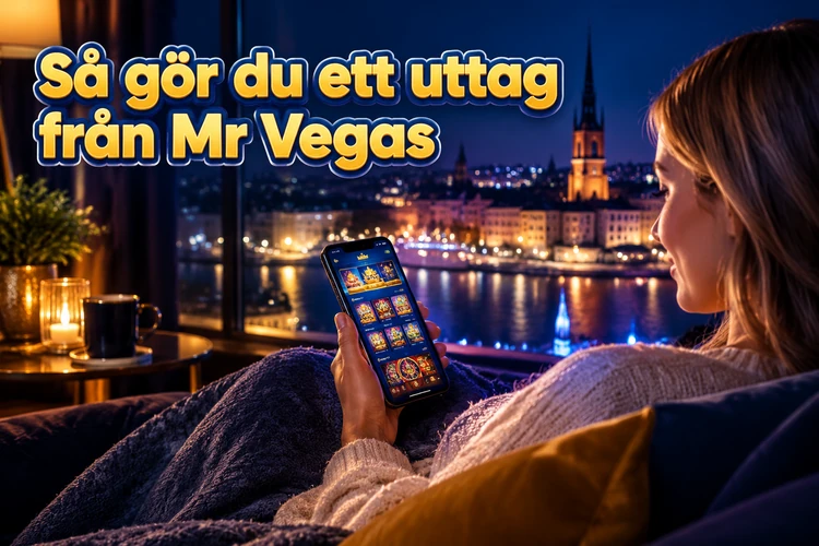 Så gör du ett uttag från Mr Vegas