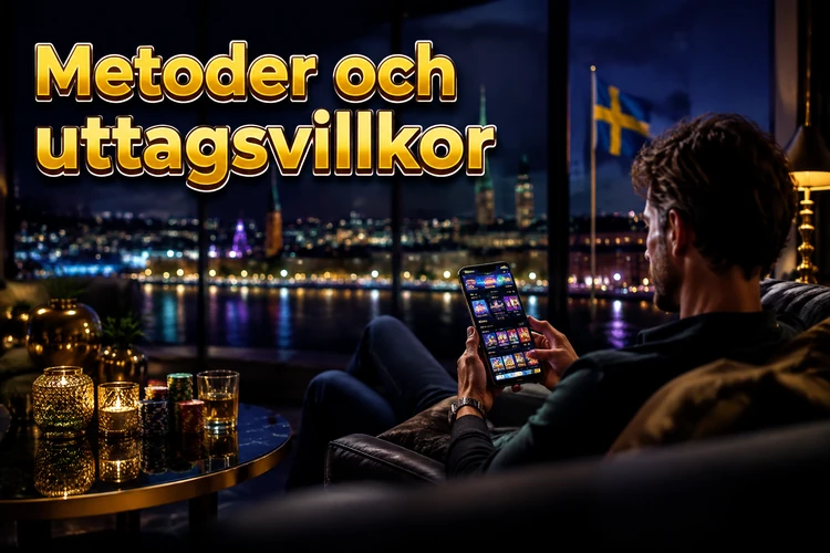 Metoder och uttagsvillkor